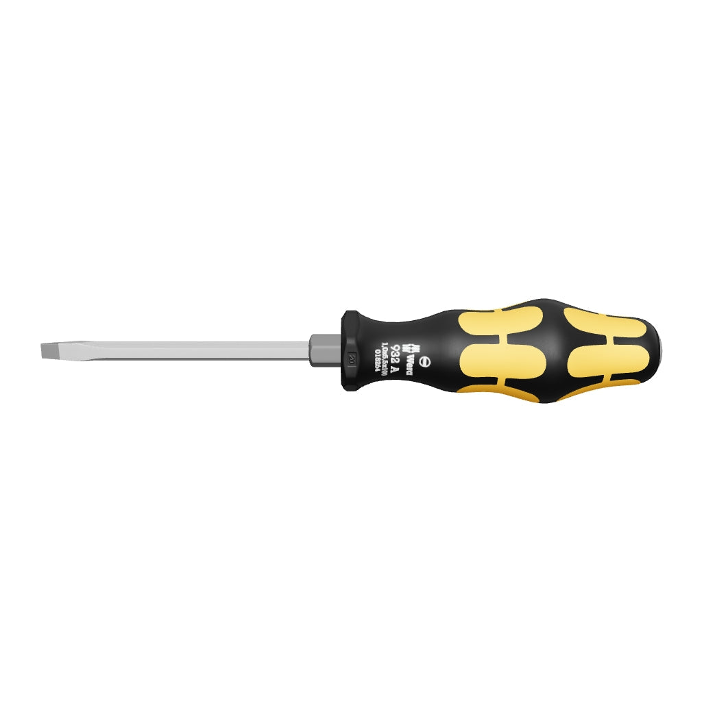 Wera 018264 5.5 x 100mm Kraftform Plus Slotted Screwdriver - WR018264 - KC Tool