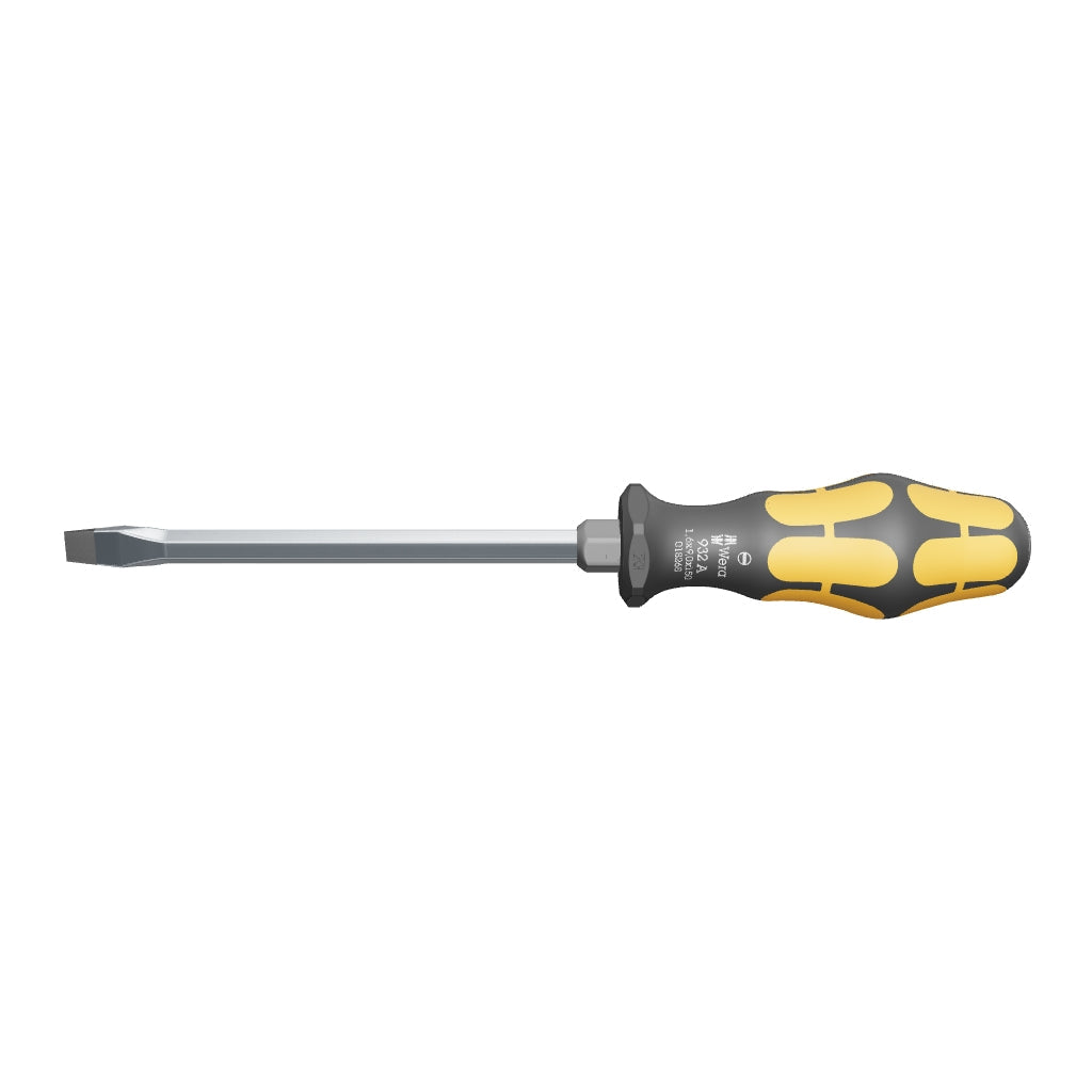 Wera 018268 9 x 150mm Kraftform Plus Slotted Screwdriver - WR018268 - KC Tool