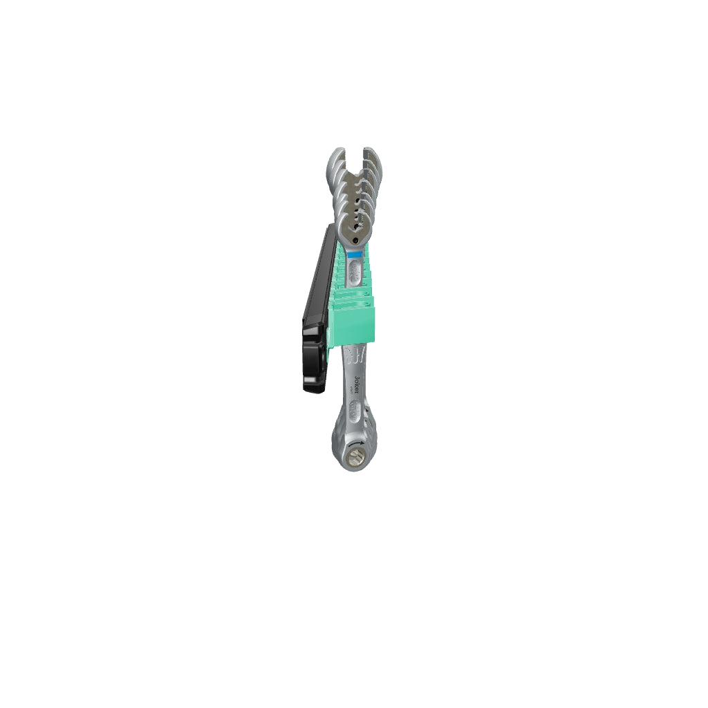 Wera 020016 9632 Magnetic Rail 6000 Joker Imperial 1 Ring Ratchet Spanner Set, 8 Pieces - WR020016 - KC Tool
