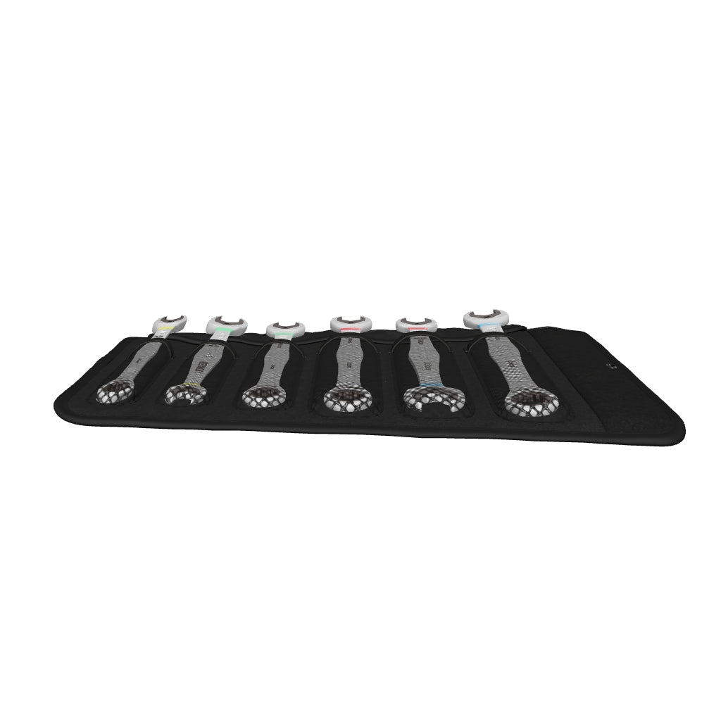 Wera 020022 Joker Ratcheting Combination / Double Open-Ended Wrench Set - 6 Piece - WR020022 - KC Tool