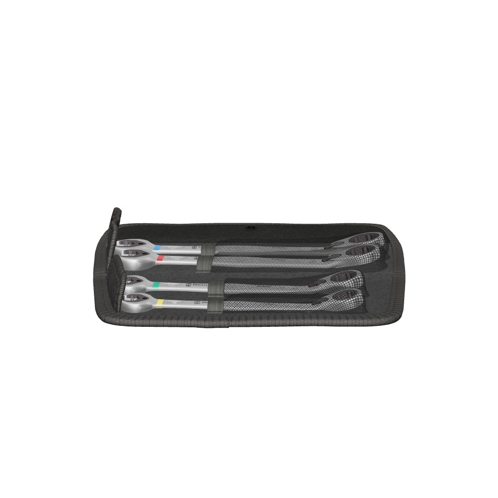 Wera 020090 Joker Combination Wrench with Switch 4 Piece Set - Metric - WR020090 - KC Tool