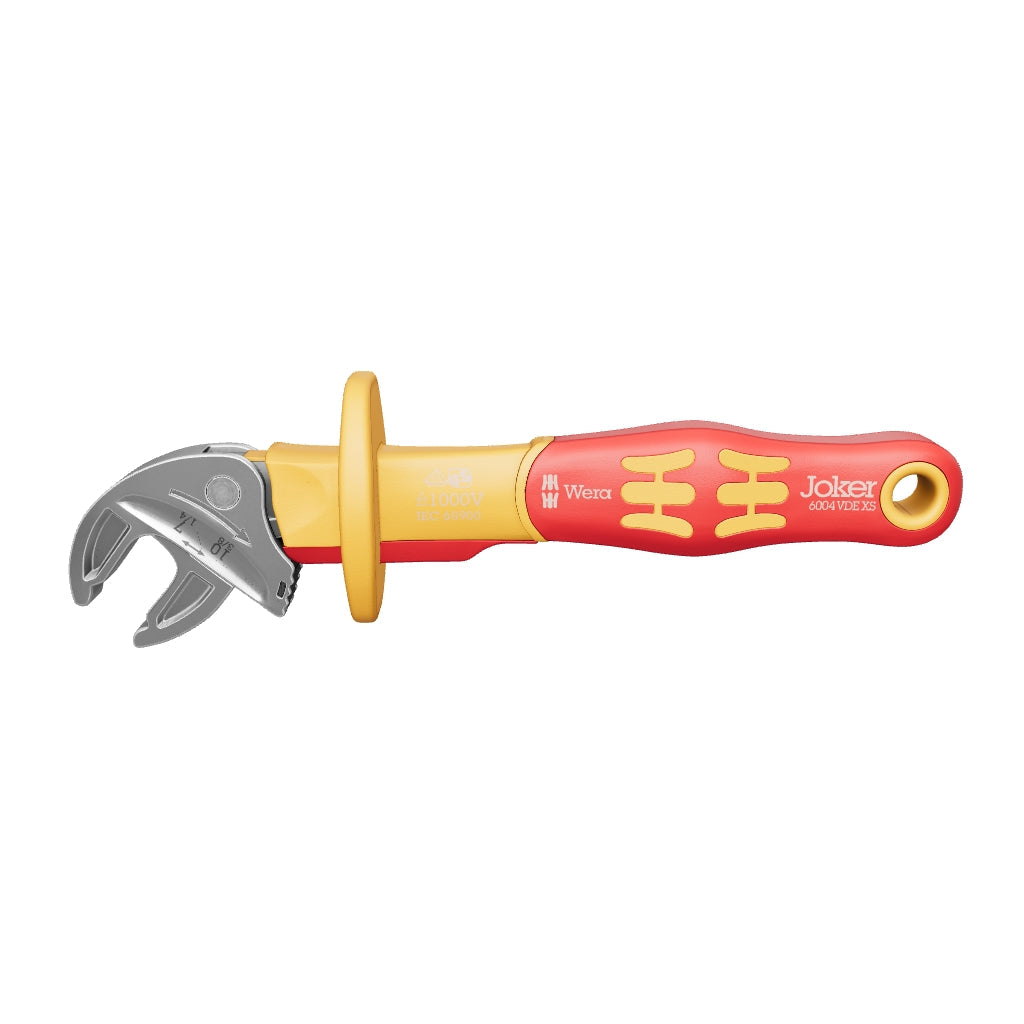 Wera 020150 Joker 6004 VDE Self-setting Wrench, Extra Small - WR020150 - KC Tool