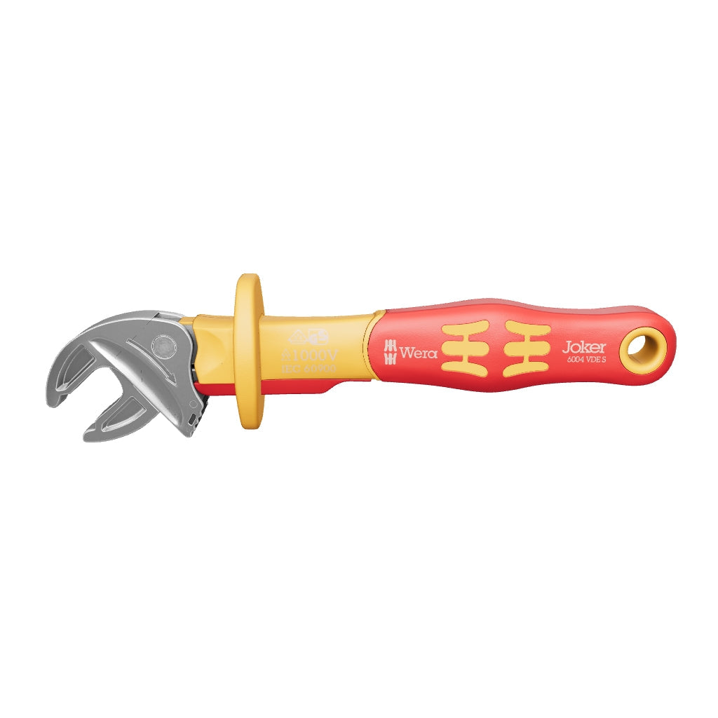 Wera 020151 Joker 6004 VDE Self-setting Wrench, Small - WR020151 - KC Tool