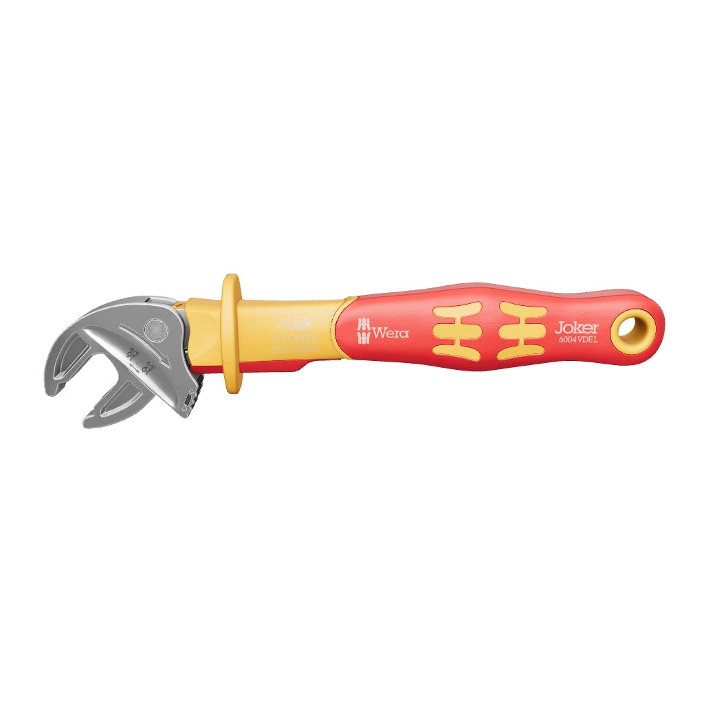 Wera 020153 Joker 6004 VDE Self-setting Wrench, Large | Wera at KC