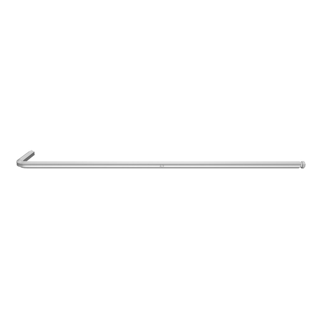 Wera 022054 2.5 x 112mm Ball End Chrome Hex L-key - WR022054 - KC Tool
