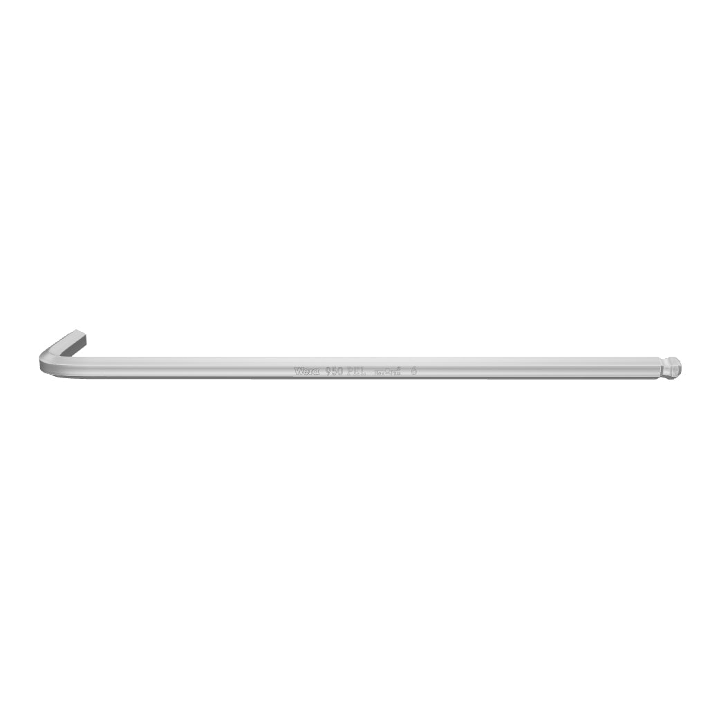 Wera 022062 6 x 180mm Ball End Chrome Hex L-key - WR022062 - KC Tool