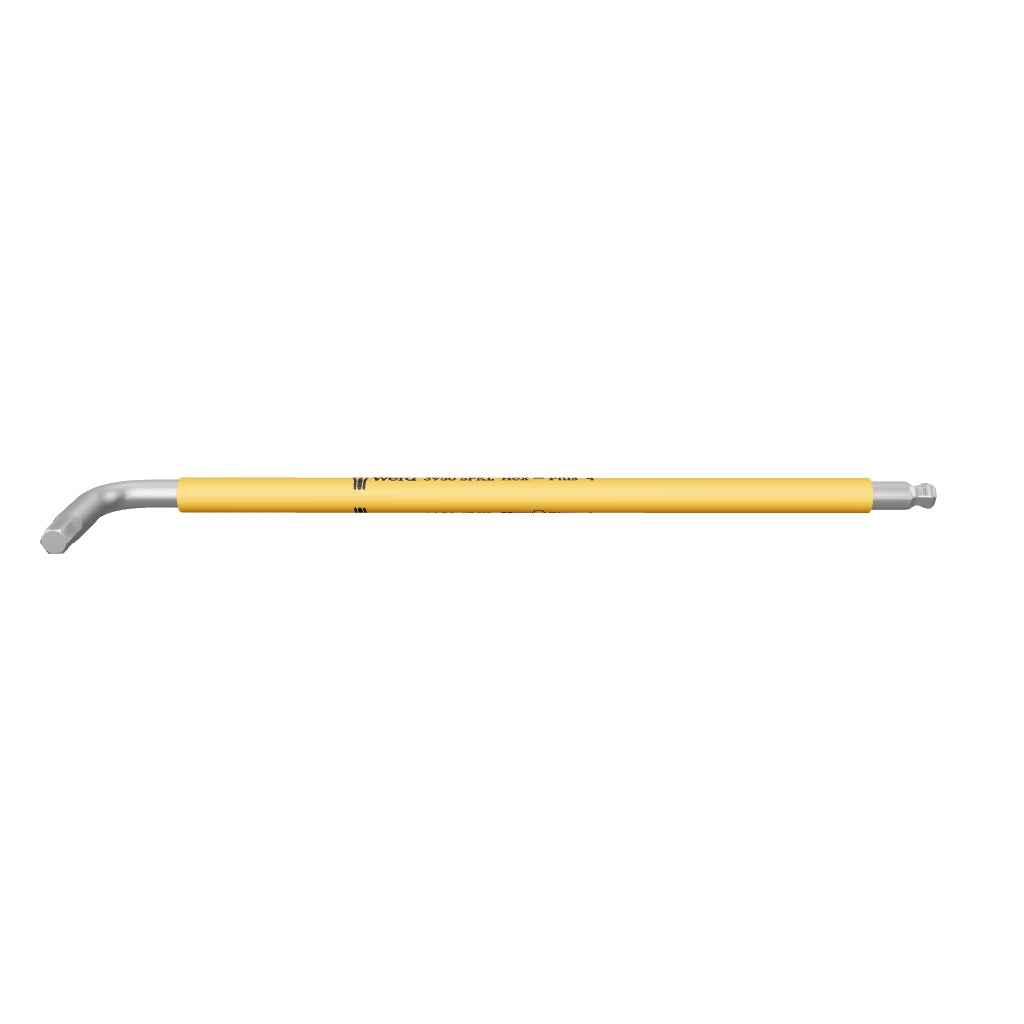 Wera 022664 Multicolor Metric Hex Stainless L-key, 4.0 mm (Yellow) - WR022664 - KC Tool
