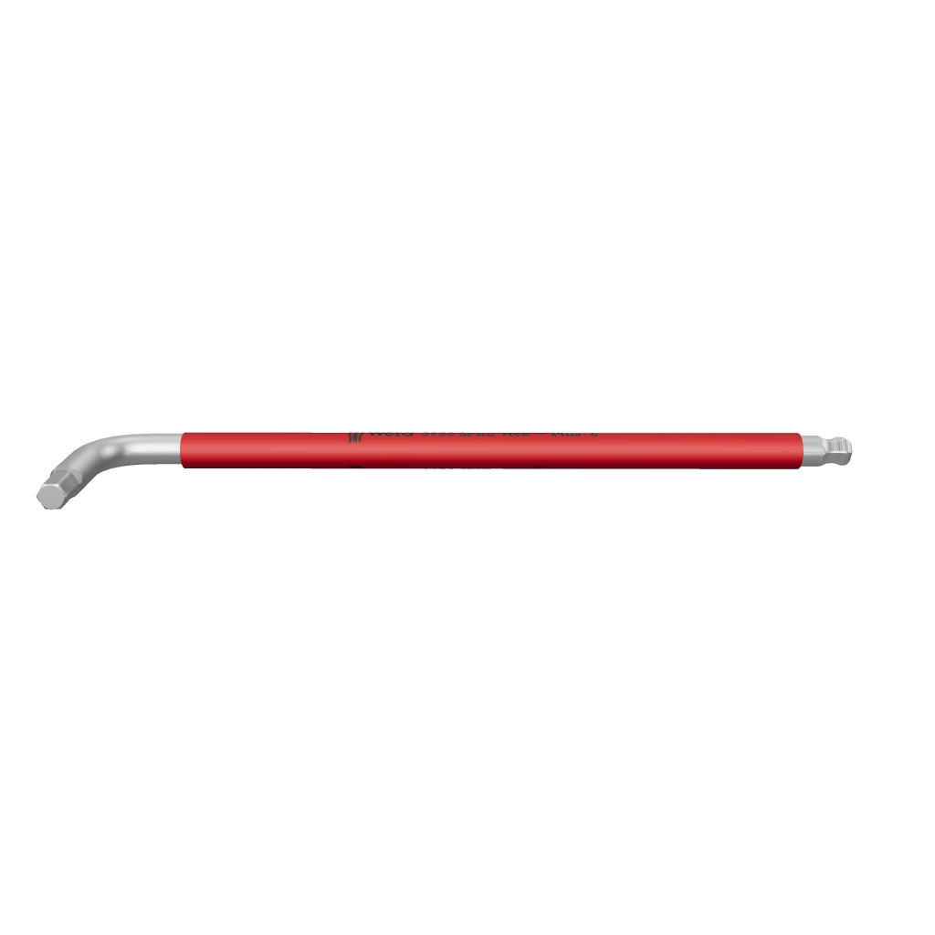 Wera 022666 Multicolor Metric Hex Stainless L-key, 6.0 mm (Red) - WR022666 - KC Tool
