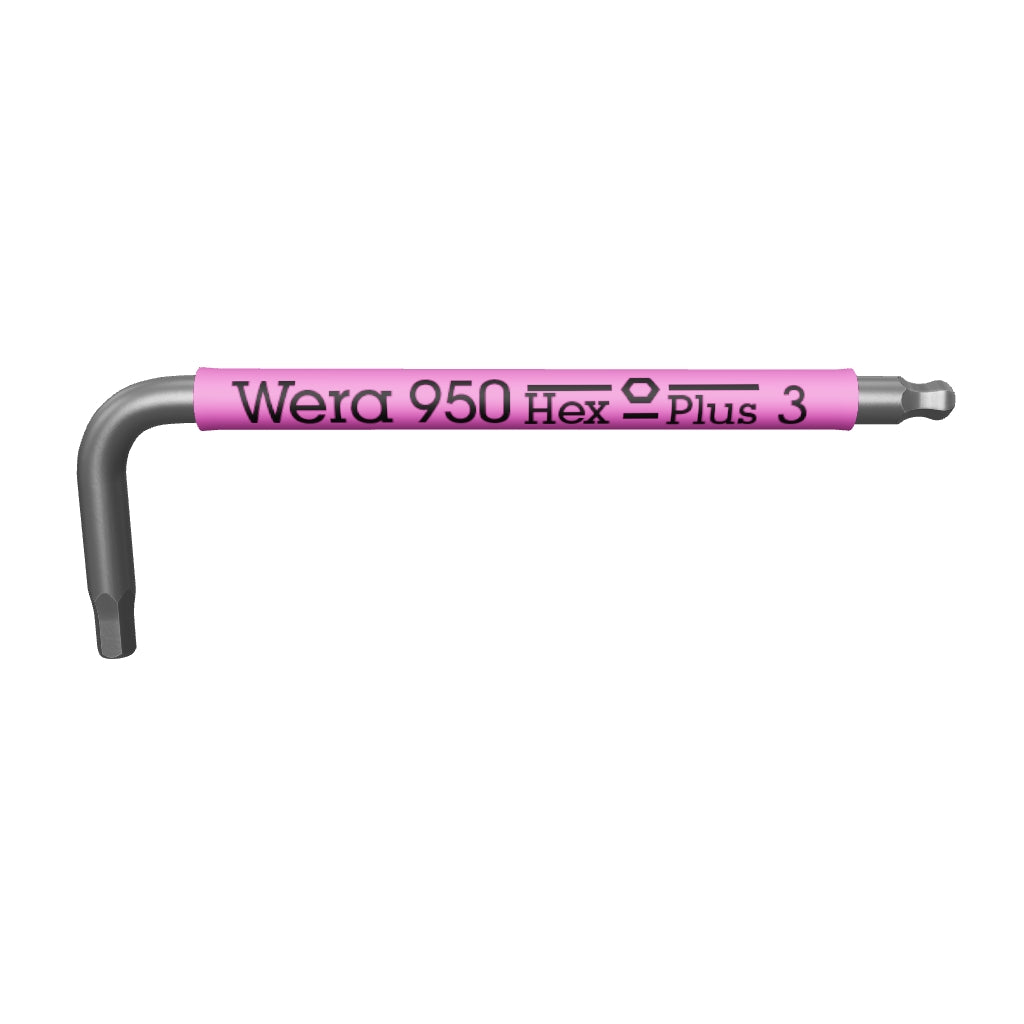 Wera 022672 Multicolor L-key, Metric, 3 x 71 mm - WR022672 - KC Tool