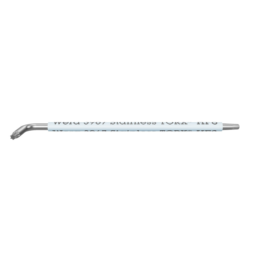 Wera 022680 Multicolor TORX® HF Stainless L-key, T8 x 90mm (Ice Blue) - WR022680 - KC Tool
