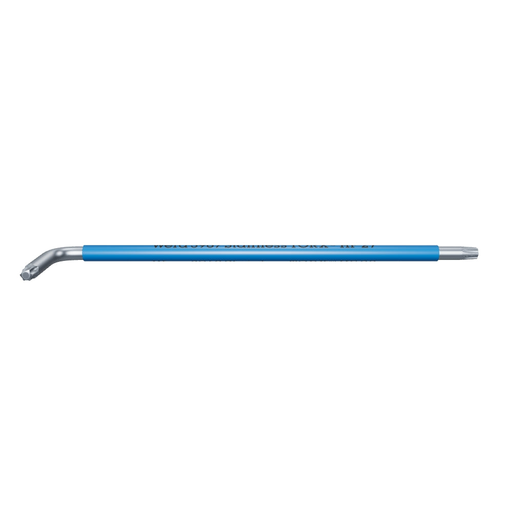 Wera 022682 Multicolor TORX® HF Stainless L-key, T10 x 112mm (Bright Green) - WR022682 - KC Tool