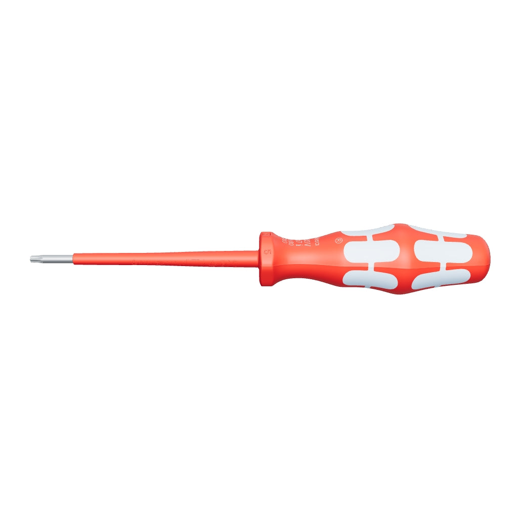 Wera 022760 Kraftform Plus VDE Stainless Steel TORX® Screwdriver, T8 x 80 mm - WR022760 - KC Tool