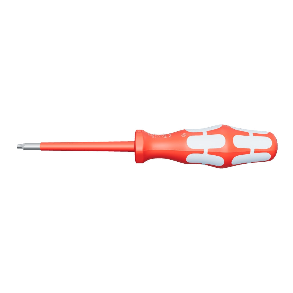 Wera 022765 Kraftform Plus VDE Stainless Steel TORX® Screwdriver, T25 x 100 mm - WR022765 - KC Tool