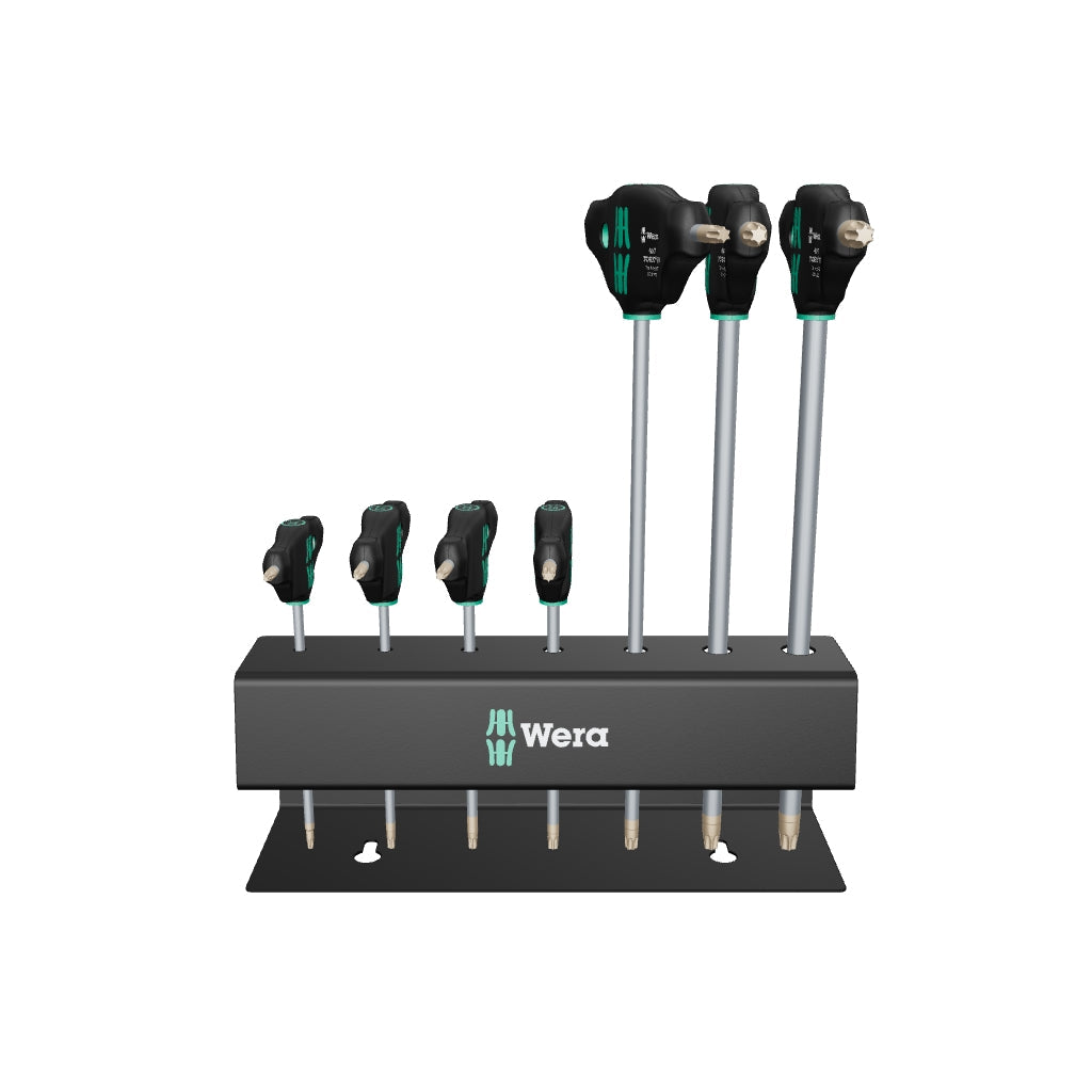 Wera 023456 TORX® T-handle Set with Holding Function, 7 Pieces - WR023456 - KC Tool