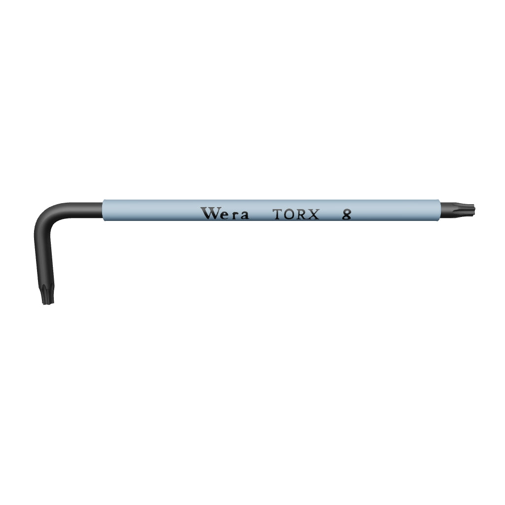 Wera 024355 T25 x 104mm Ball-End TORX® + Security TORX® L-key (Yellow) - WR024355 - KC Tool