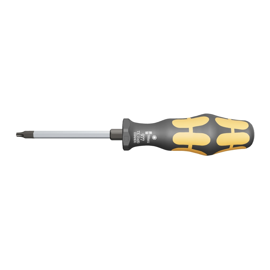 Wera 024400 T15 x 80mm Kraftform Plus TORX® Screwdriver - WR024400 - KC Tool