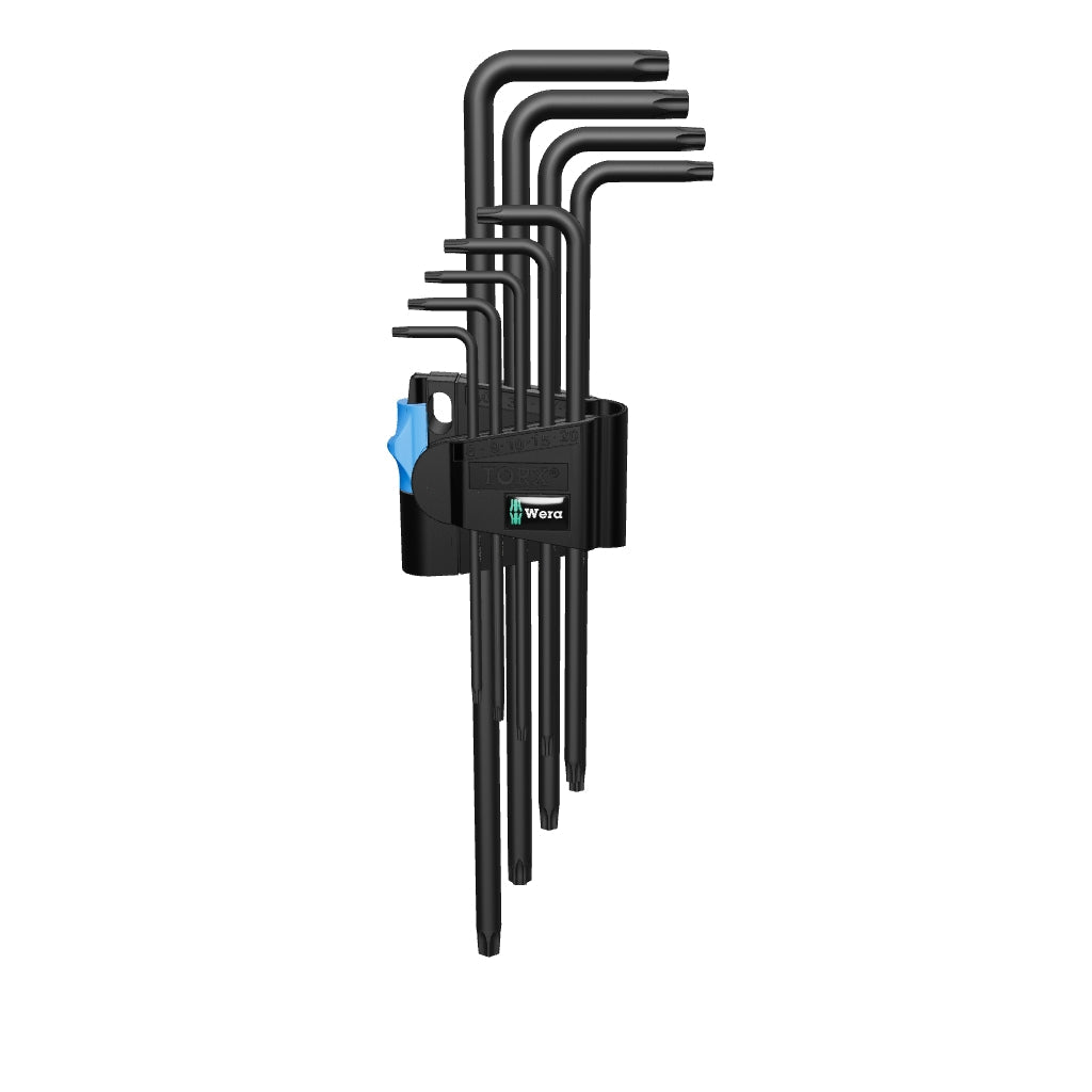 Wera 024450 967/9 TX XL 1 L-key Set with Holding Function, Long - WR024450 - KC Tool