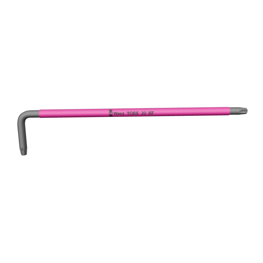 Wera 024475 Multicolor TORX® L-key with Holding Function, T20 x 137mm (Pink) - WR024475 - KC Tool