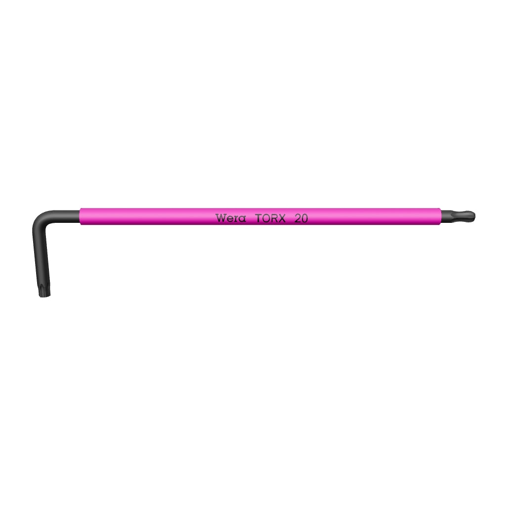 Wera 024485 Multicolor TORX® Long L-key, T20 x 137mm (Pink) - WR024485 - KC Tool