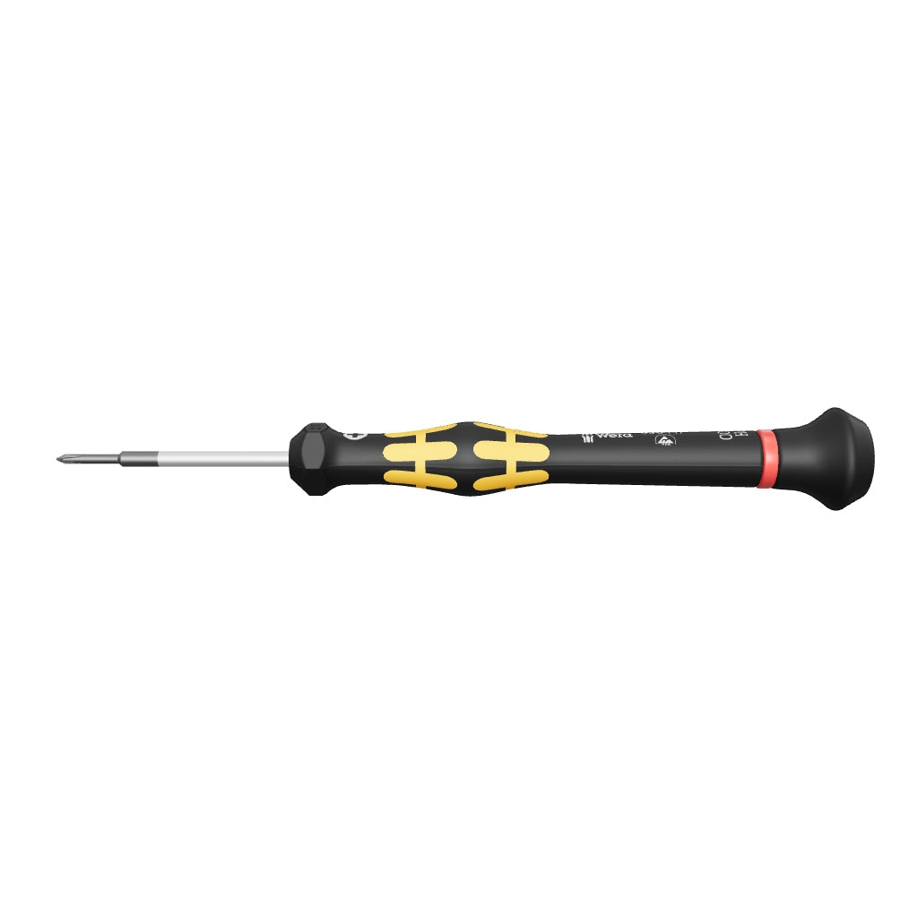 Wera 030111 PH #0 x 60mm ESD Safe Phillips Precision Screwdriver - WR030111 - KC Tool