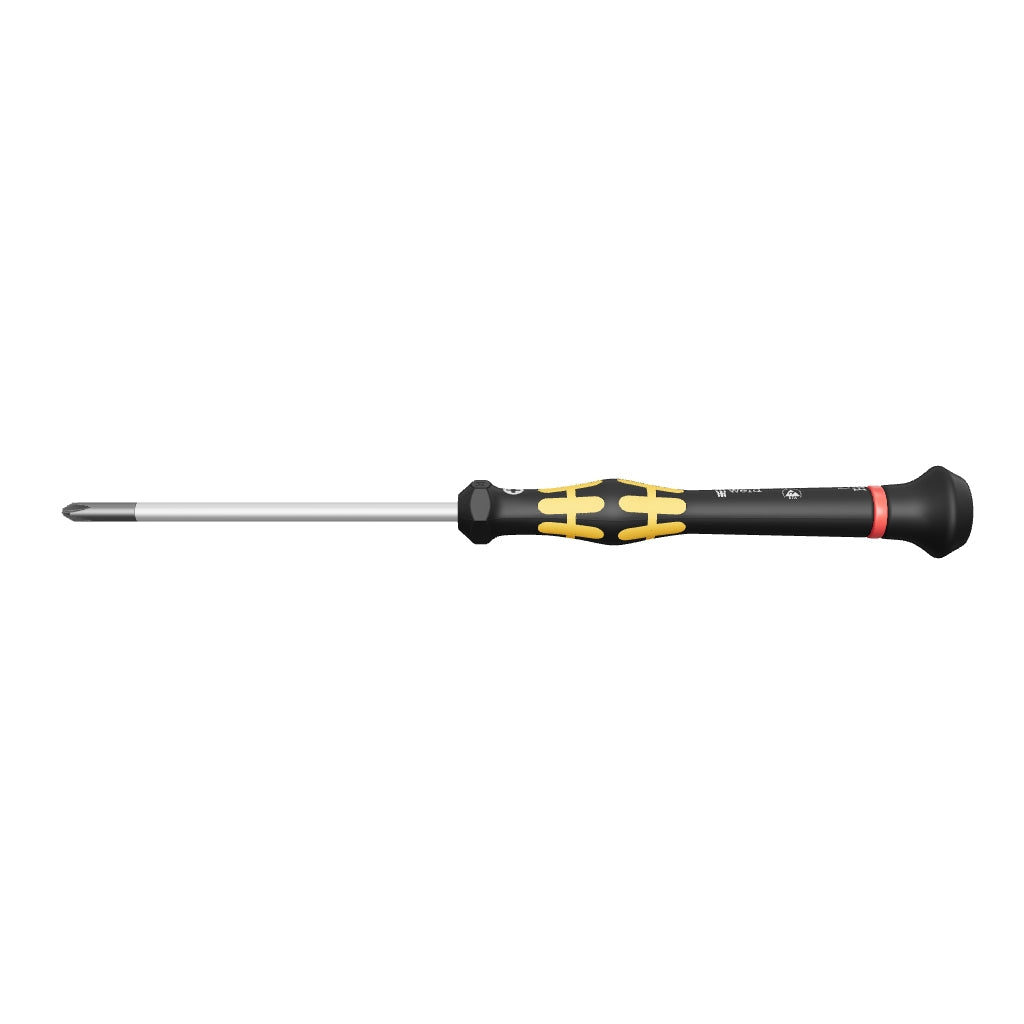 Wera 030112 PH #1 x 80mm ESD Safe Phillips Precision Screwdriver - WR030112 - KC Tool