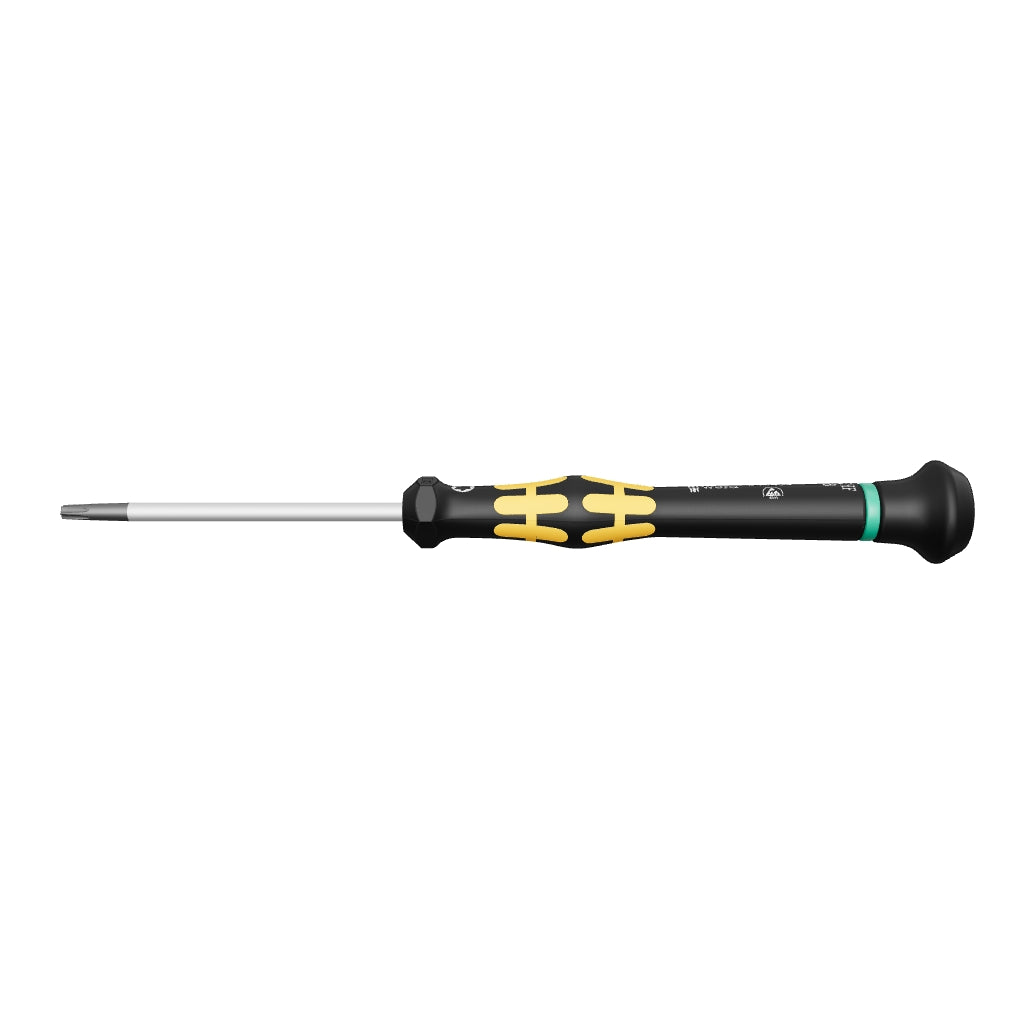 Wera 030404 T8 x 40mm ESD Safe Kraftform Micro TORX® HF Precision Screwdriver - WR030404 - KC Tool