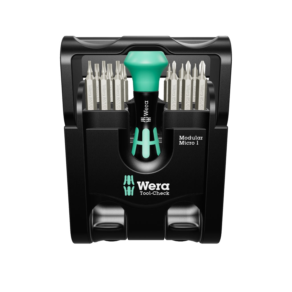 Wera 049002 Tool-Check Modular Micro 1, 22 Pieces - WR049002 - KC Tool