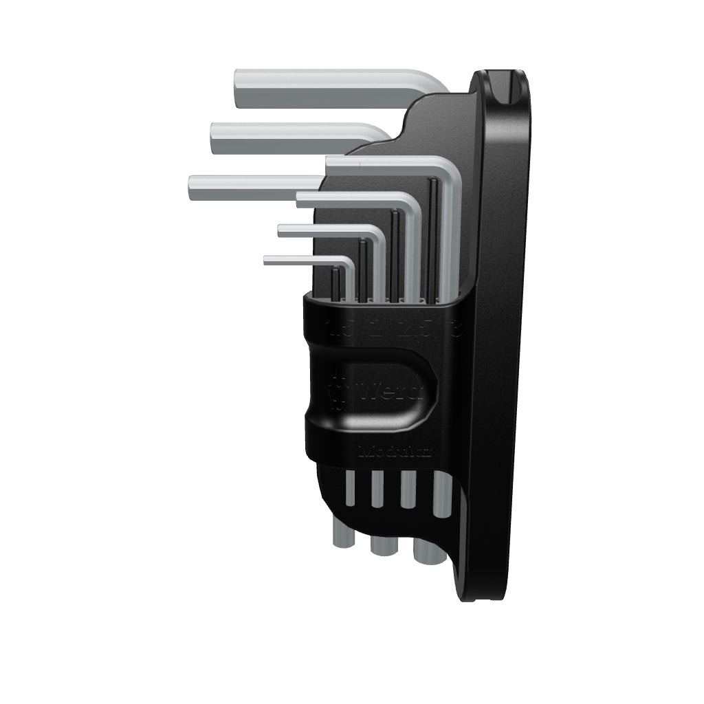 Wera 049003 Tool-Check Modular Hex-Plus L-key Set 1, 8 Pieces