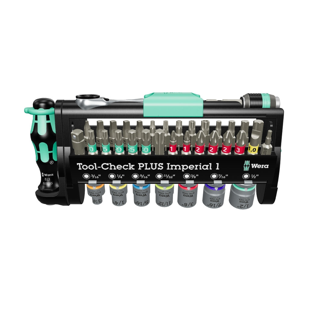 Wera 049060 Tool-Check PLUS Imperial 1, 39 PIeces - WR049060 - KC Tool