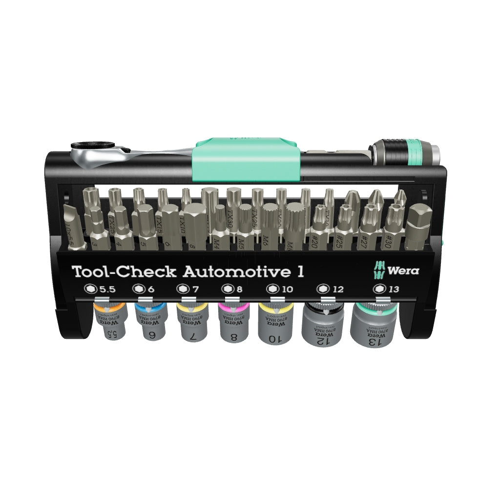 Wera 049065 Tool-Check Automotive 1, 38 PIeces - WR049065 - KC Tool
