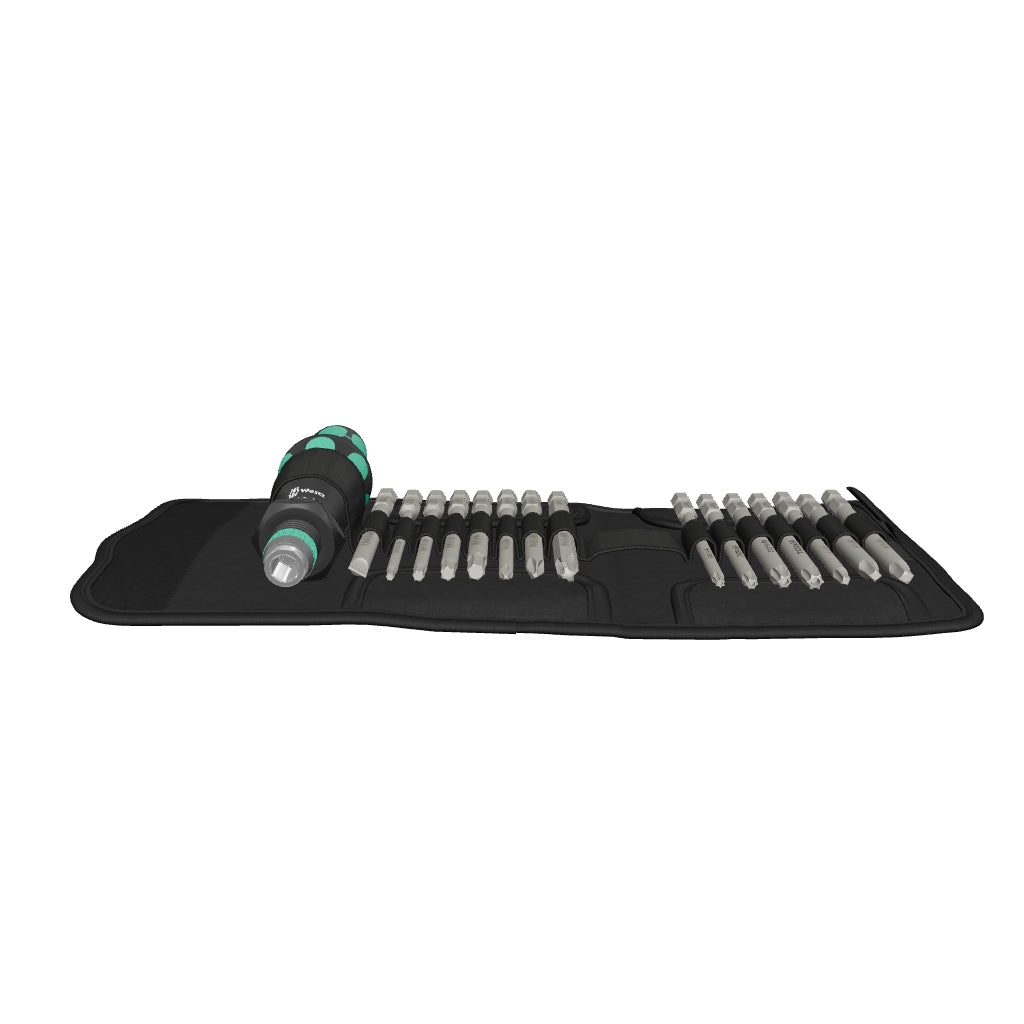 Wera 051042 Kraftform Kompakt 60 SAE Pouch Set - WR051042 - KC Tool