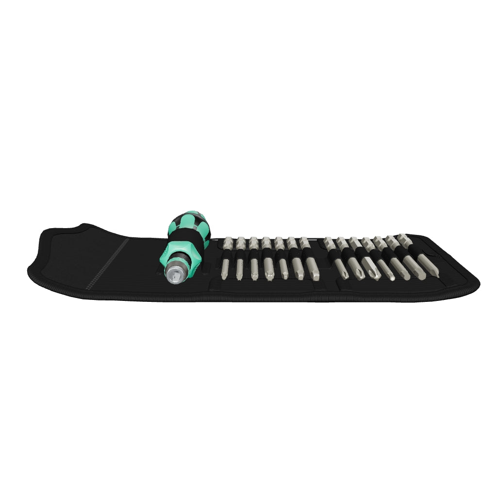 Wera 051066 Kraftform Kompakt 838 RA-R M Imperial Set 1, 15 Pieces - WR051066 - KC Tool