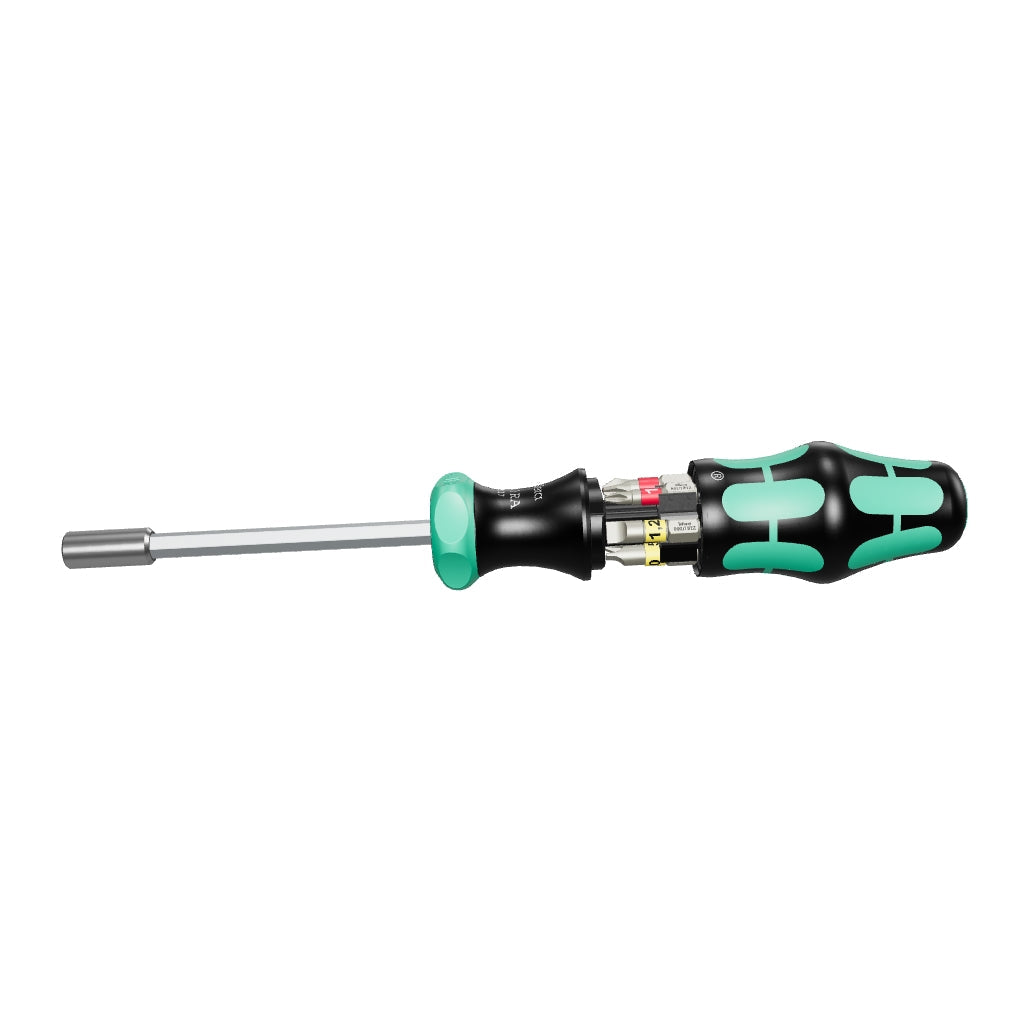 Wera 051517 Kraftform Kompakt 27 RA 1 Ratcheting Bitholder, 7 PIeces - WR051517 - KC Tool