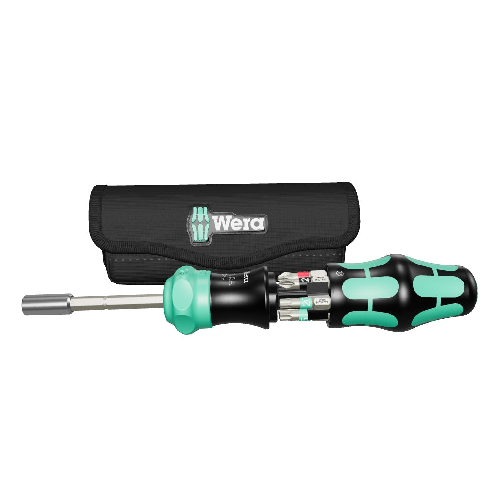Wera 051520 Kraftform Kompakt 28 RA with pouch - WR051520 - KC Tool
