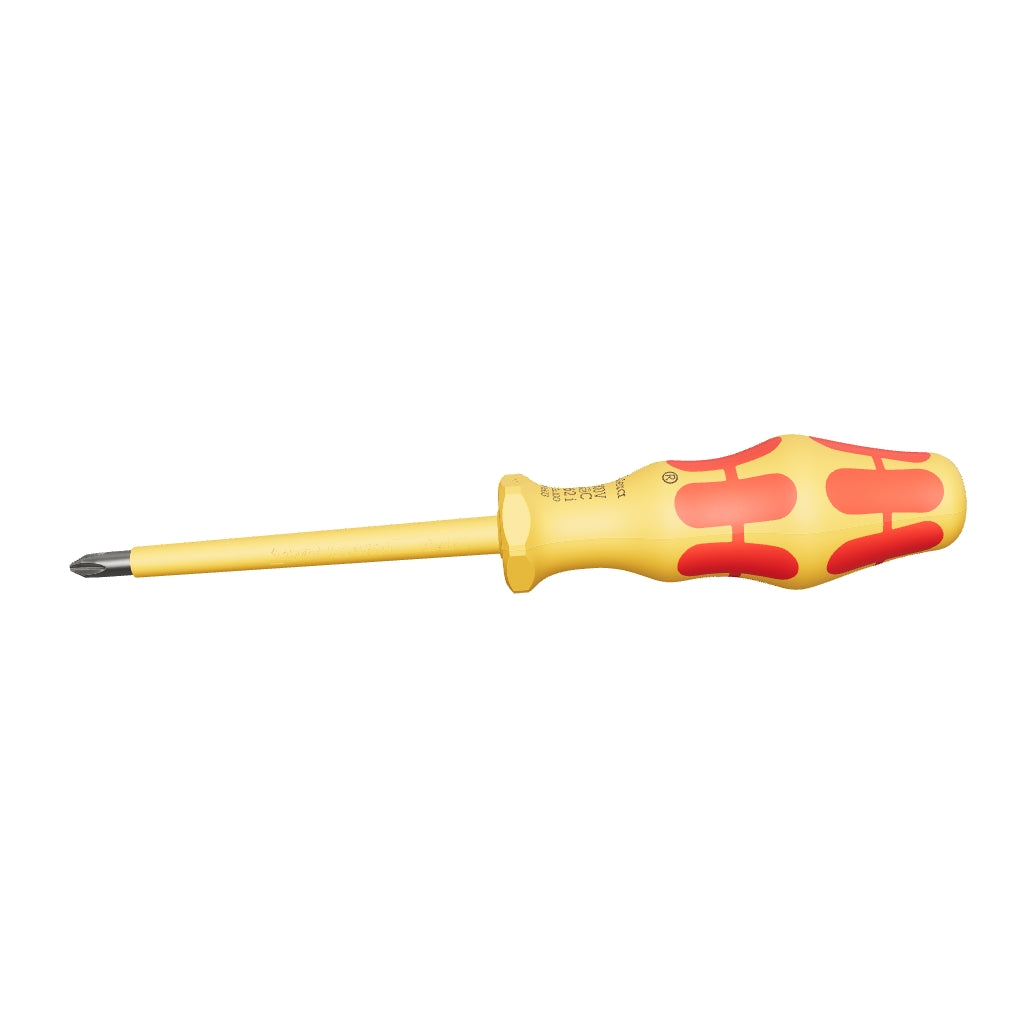 Wera 051603 Kraftform VDE Phillips Screwdriver, #2 x 100mm - WR051603 - KC Tool