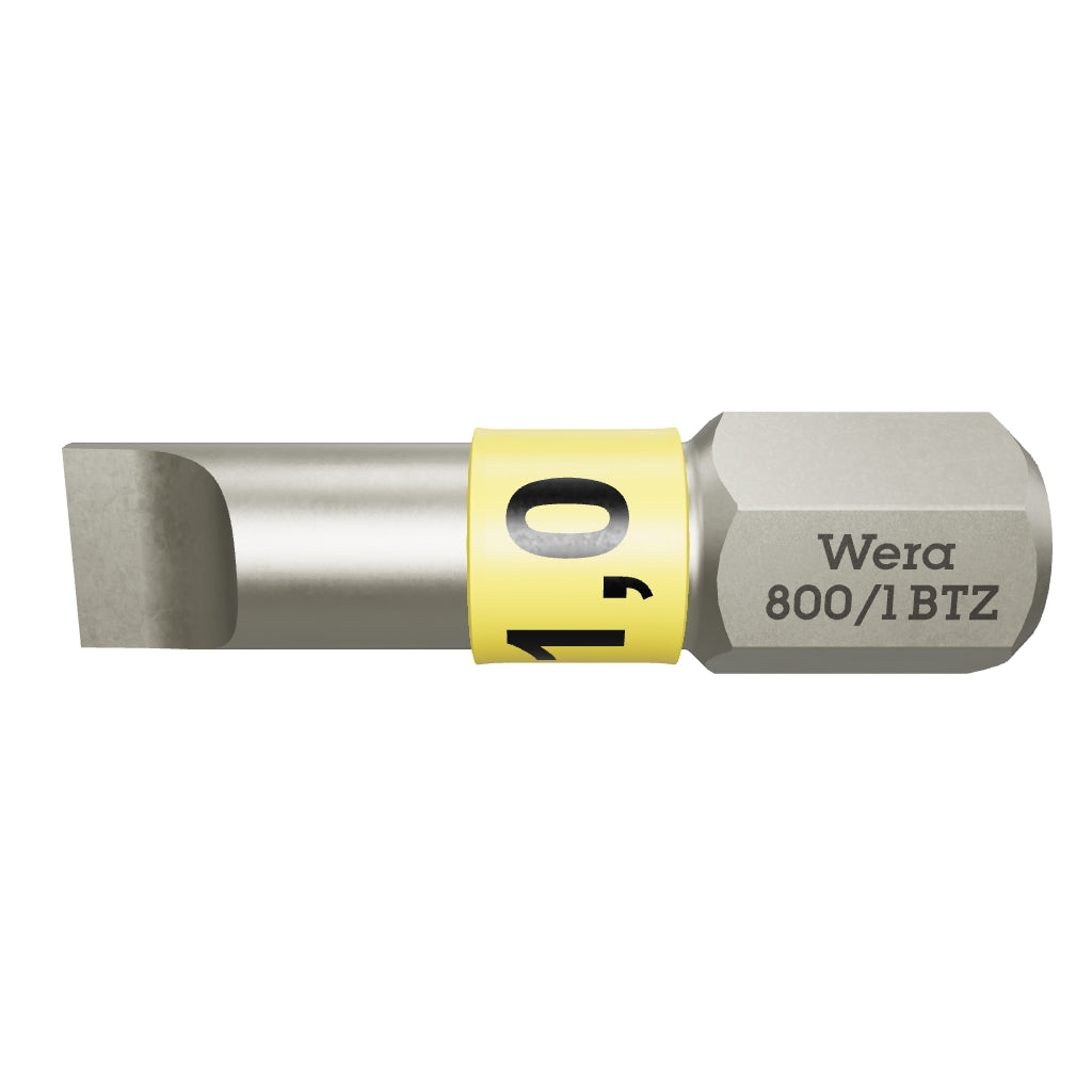 Wera 056066 1 x 5.5 x 25mm Slotted BiTorsion Bit - WR056066 - KC Tool