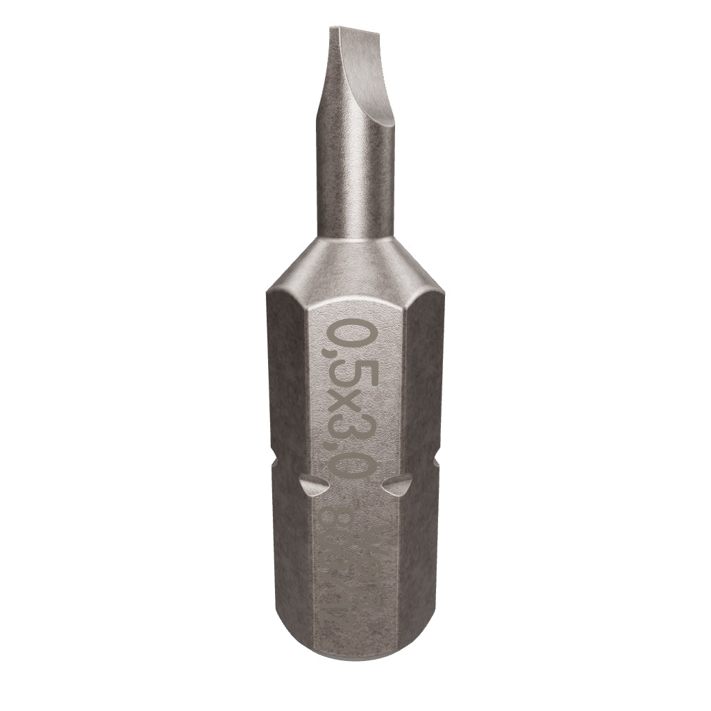 Wera 056200 0.5 x 3 x 25mm Slotted Bit - WR056200 - KC Tool