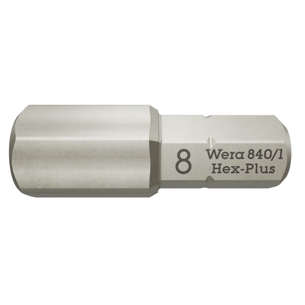 Wera 056335 8 x 25mm Hex Bit - WR056335 - KC Tool