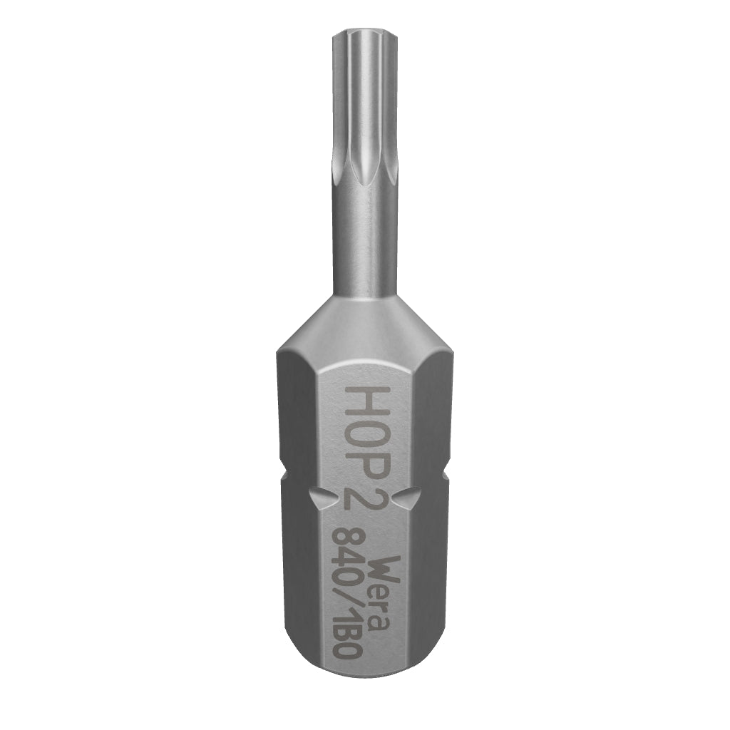 Wera 056341 2 x 25mm Security Hex Bit - WR056341 - KC Tool