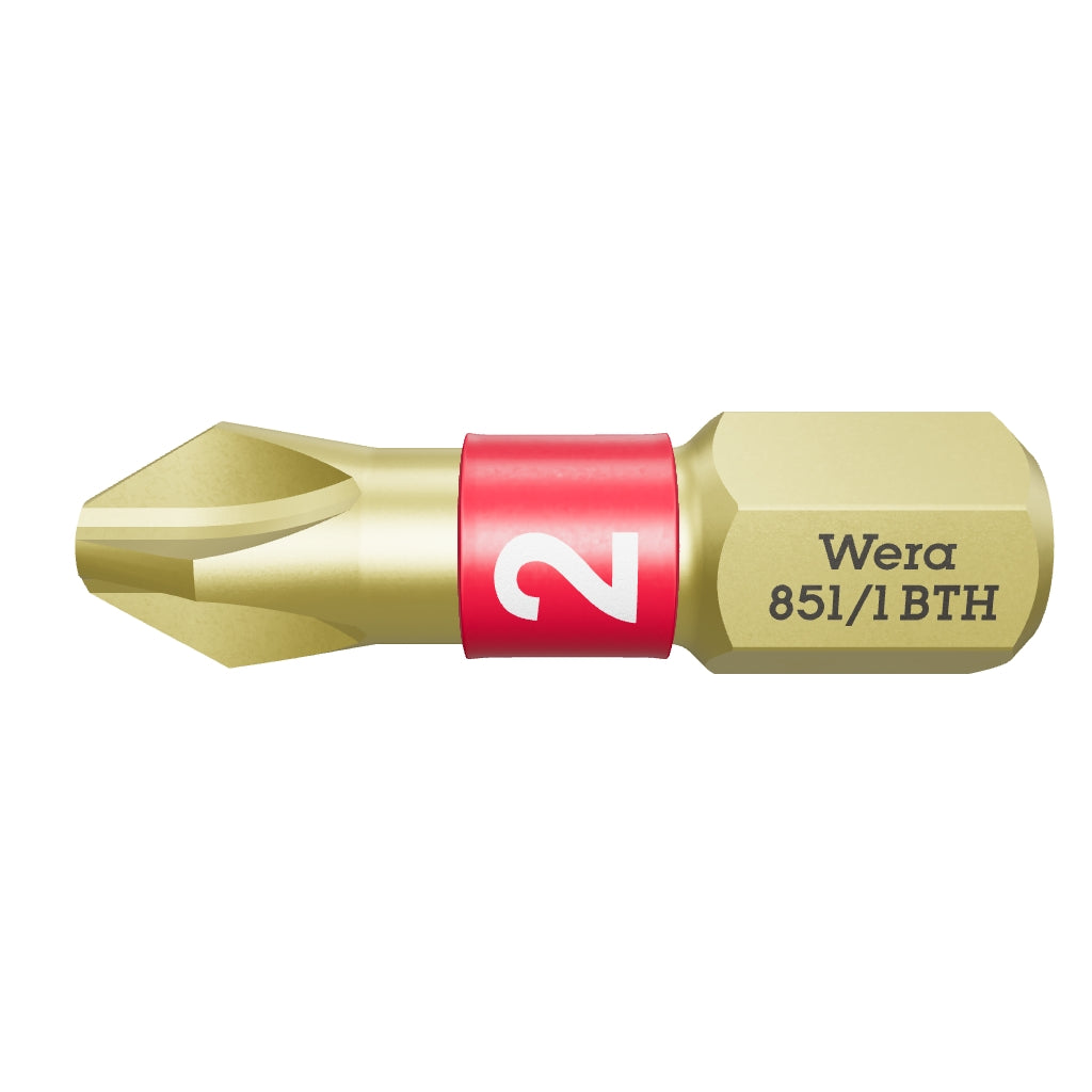 Wera 056412 #2 x 25mm Phillips BiTorsion Bit - WR056412 - KC Tool