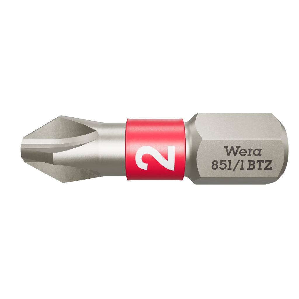 Wera 056422 #2 x 25mm Phillips BiTorsion Bit - WR056422 - KC Tool