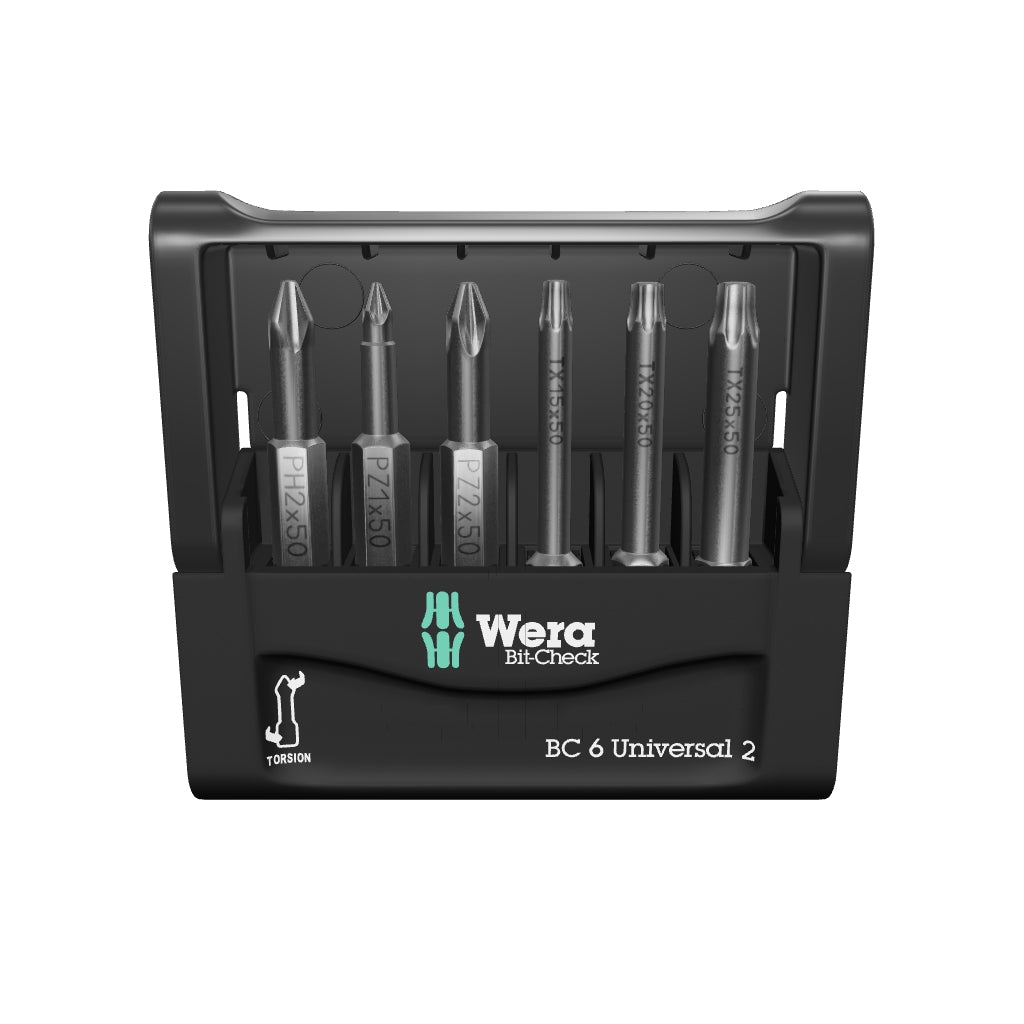Wera 056473 Bit-Check Universal 2 - PH, PZ, TORX® - WR056473 - KC Tool