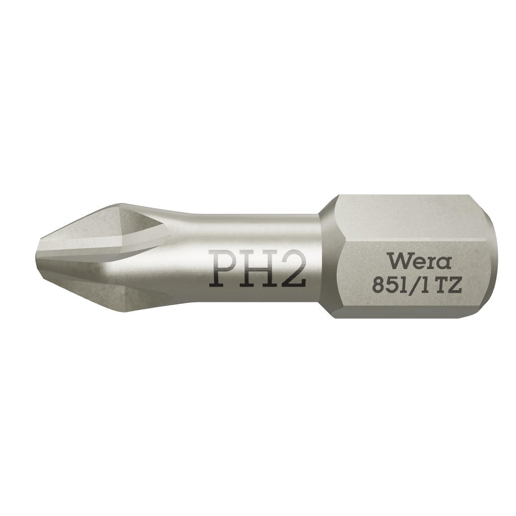 Wera 056510 #2 x 25mm Phillips Torsion Bit - WR056510 - KC Tool