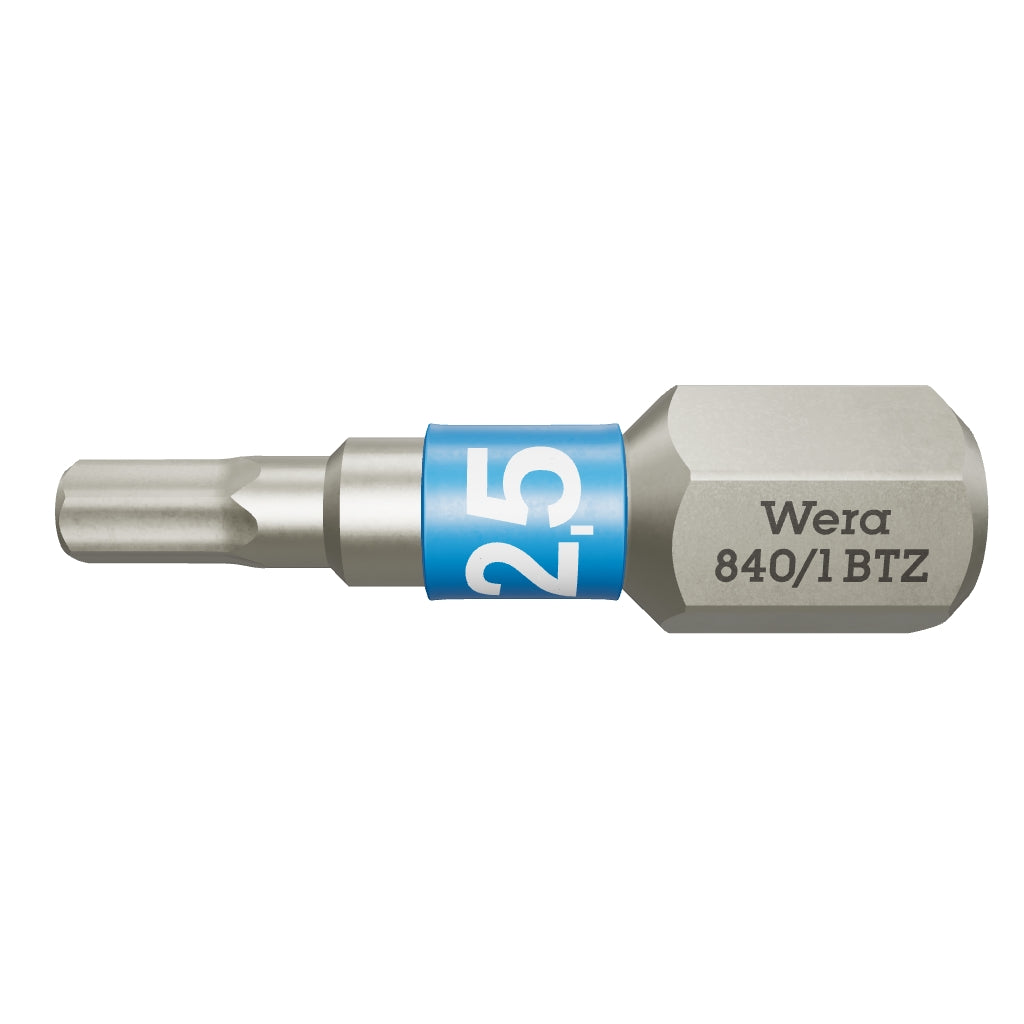 Wera 056682 Hex-Plus 2.5 x 25mm Insert Bit - WR056682 - KC Tool