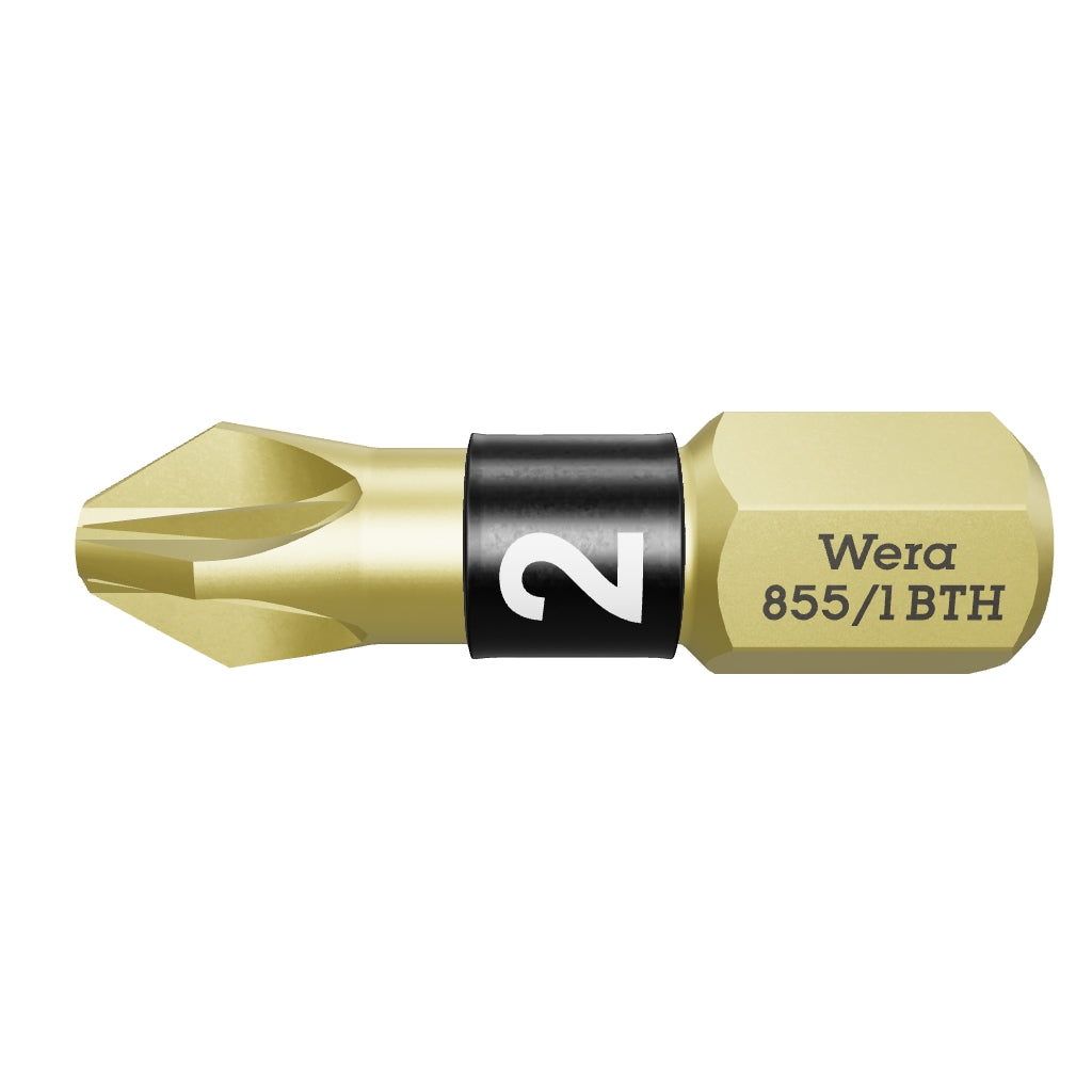 Wera 056712 Pozidriv #2 x 25mm Insert Bit - WR056712 - KC Tool