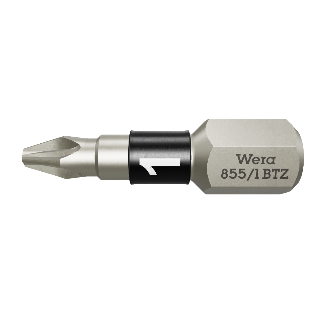 Wera 056720 Pozidriv #1 x 25mm Insert Bit - WR056720 - KC Tool