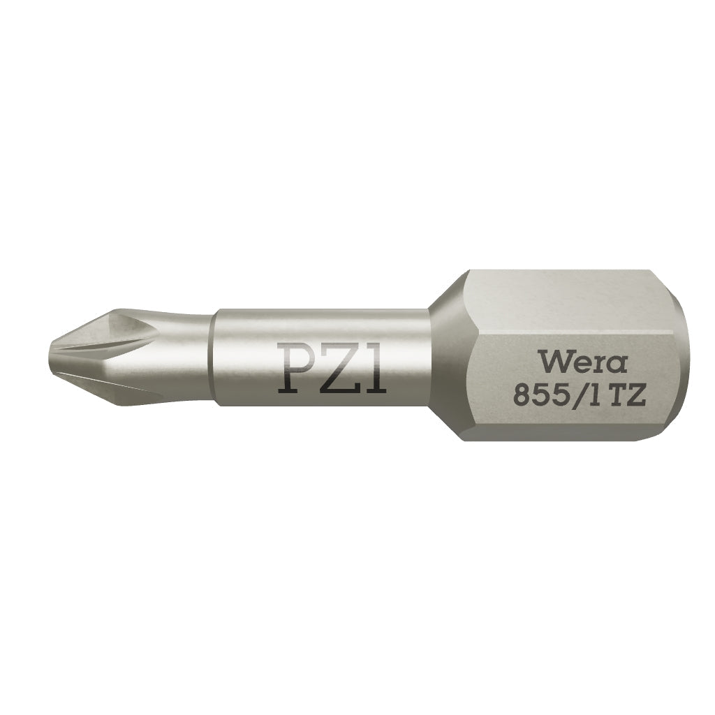 Wera 056810 Pozidriv #1 x 25mm Insert Bit - WR056810 - KC Tool