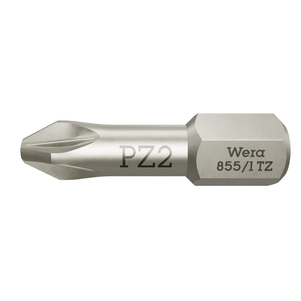 Wera 056815 Pozidriv #2 x 25mm Insert Bit - WR056815 - KC Tool