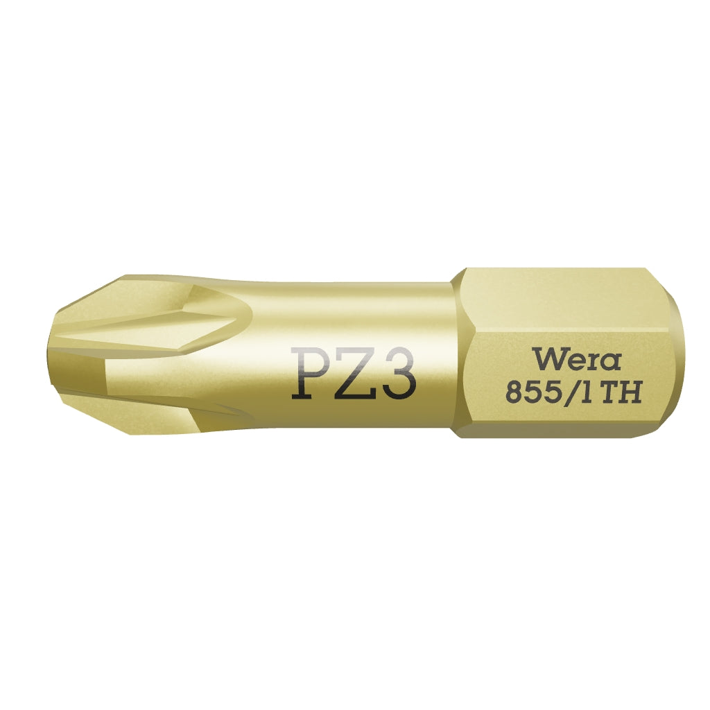 Wera 056925 #3 x 25mm Pozidriv Torsion Bit - WR056925 - KC Tool