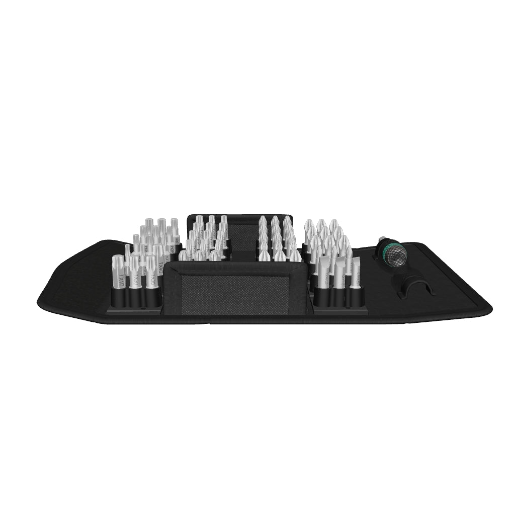 Wera 057122 Bit-Check 61 Universal 1 - PH, PZ, TX, Slotted, Hex - WR057122 - KC Tool